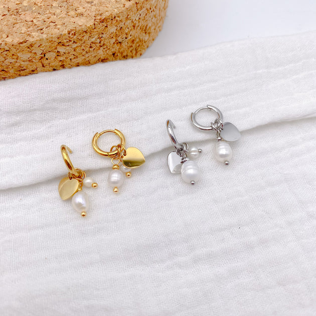 Boucles D'oreilles 4 Rangées En Zirconium Multicolore - Acier Inoxydable, Dormeuses, Neuves
