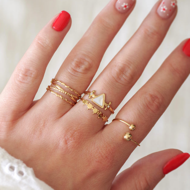 Bague HEIDI DAUS Marron taille 9 US en Métal - 27025284