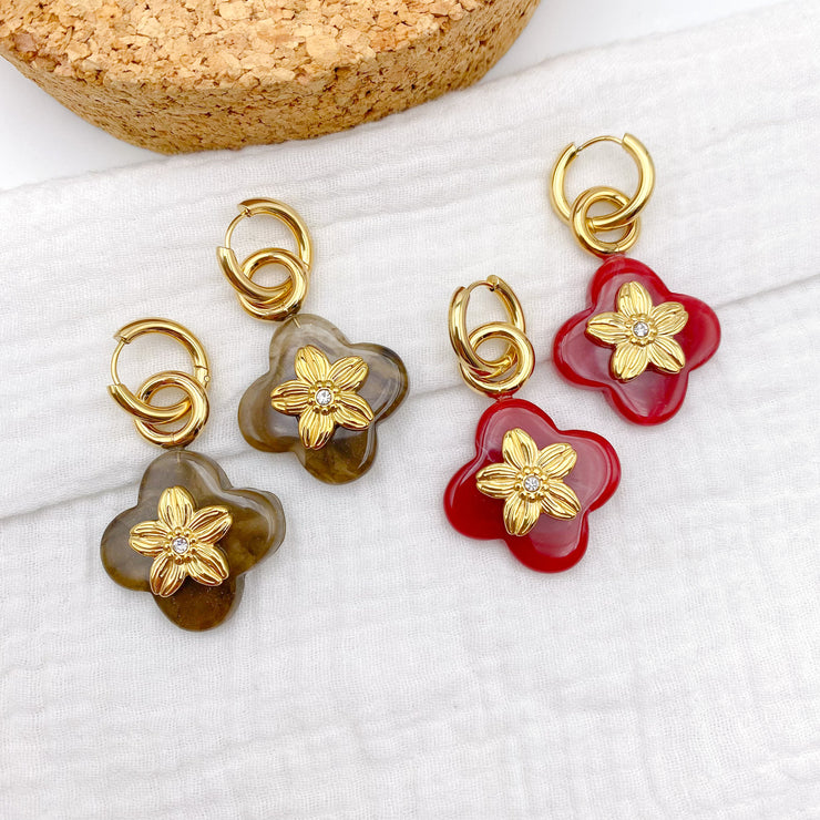 Boucles d'oreilles LYSEA