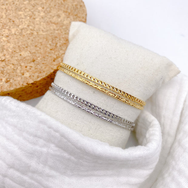 Bracelet jonc SOLINE