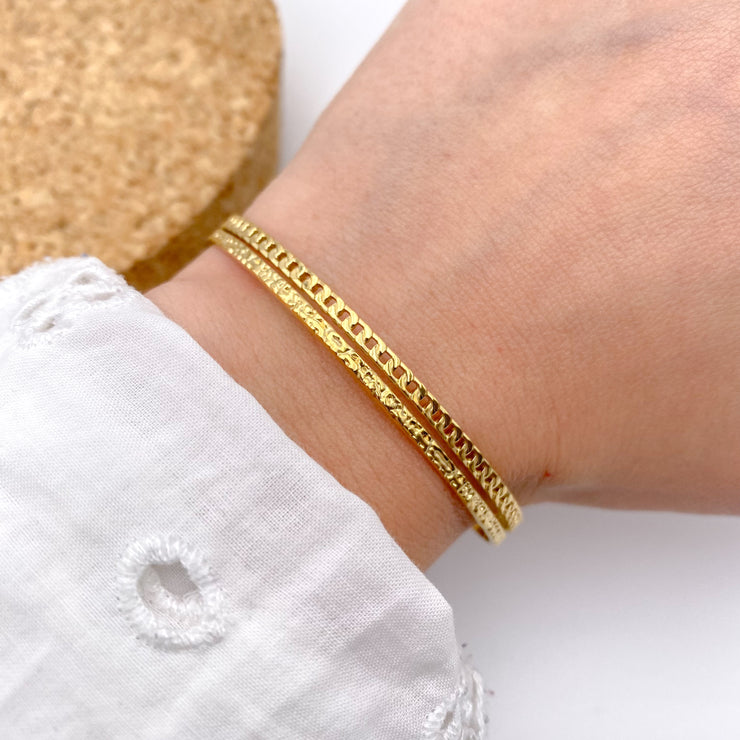 Bracelet jonc SOLINE